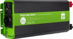 Fotoja e Inverter Gembird ENERGENIE PureSinWave, 1000W/2000W, i zi