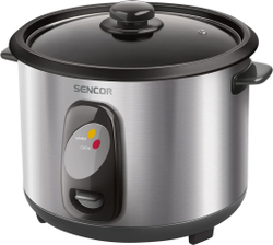 Fotoja e Tenxhere elektrike për oriz Sencor SRM 1550SS, 500 W, e hirtë / zezë