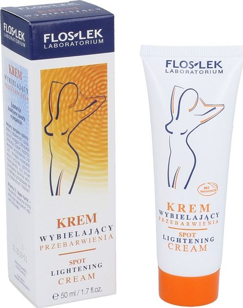 Fotoja e Krem zbardhues për fytyrë Floslek, 50 ml