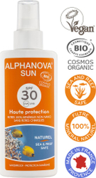 Fotoja e Sprej mbrojtës për lëkurë Alphanova Sun Bio SPF30, 125 ml
