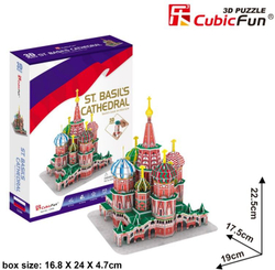 Fotoja e Puzzle 3D Cubicfun Katedralja e Shën Pjetrit, 46 elemente