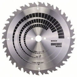 Fotoja e Teh sharre për dru Bosch Construct, 350 x 30mm x 24z