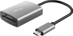 Fotoja e Lexues i jashtëm Trust USB-C (24136), i hirtë