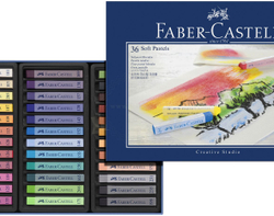 Fotoja e Set ngjyra pastel Faber-Castell (128336 FC), 36 copë, shumëngjyrëshe