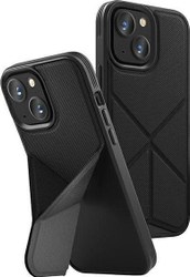 Fotoja e Mbështjellëse UNIQ Transforma për iPhone 13, e zezë
