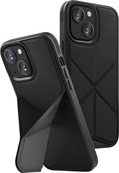 Fotoja e Mbështjellëse UNIQ Transforma për iPhone 13, e zezë