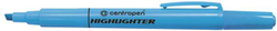 Fotoja e Marker Centropen Highlighter, i kaltër