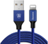 Fotoja e Kabllo Baseus USB-A - Lightning, 1.2m, e kaltër, Picture 1