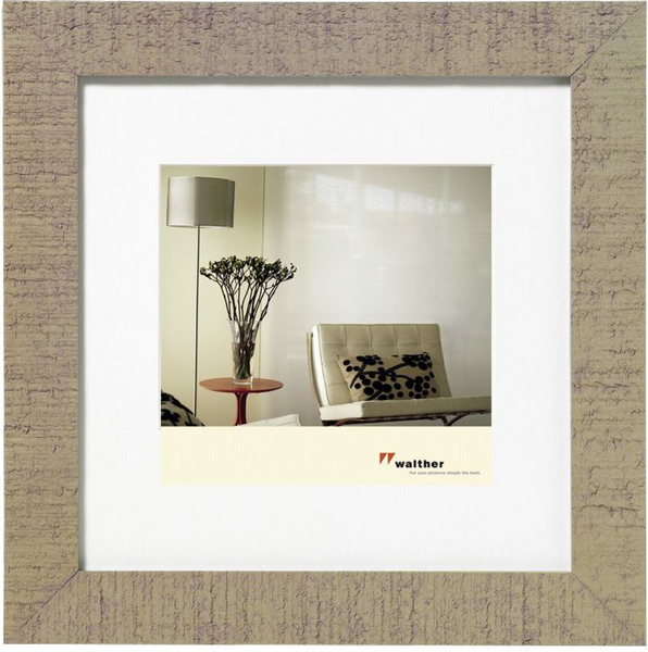 Fotoja e Kornizë prej druri Walther Home për fotografi, 40 x 40 cm, bezhë