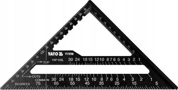 Fotoja e Matës Yato YT-70786 Carpenter's Square, 180mm
