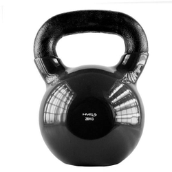 Fotoja e Peshë Kettlebell HMS, 28 kg, e zezë