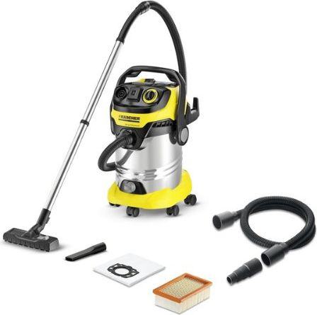 Fotoja e Fshesë me korrent Karcher MV 6 P Premium (1.348-271.0), 1300 W, 25 l, e argjendtë