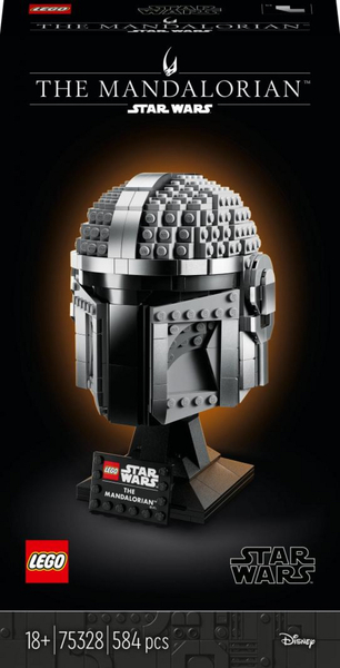 Fotoja e Set LEGO Star Wars, helmetë Mandalorian, 584 pjesë