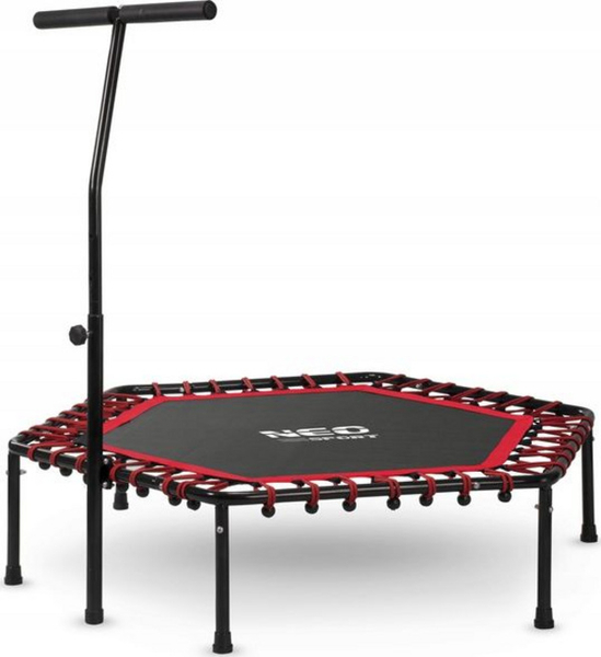 Fotoja e Trampolinë fitnesi Neo Sport 4FT, 127 x 100 cm, e zezë / e kuqe