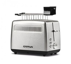 Fotoja e Toster G3 Ferrari G10064 Tramezzo Inox, 920W, 2 fetë, i argjendtë