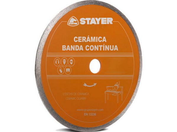 Fotoja e Sharrë rrethore Stayer Continuous Ceramica, 125 x 22.2mm