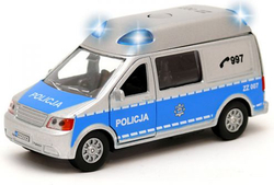 Fotoja e Furgon i policisë lodër Hipo Auto, i argjendtë