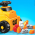 Fotoja e Lodër makinë Mega Bloks Build N Play Ride On, e verdhë, Picture 3