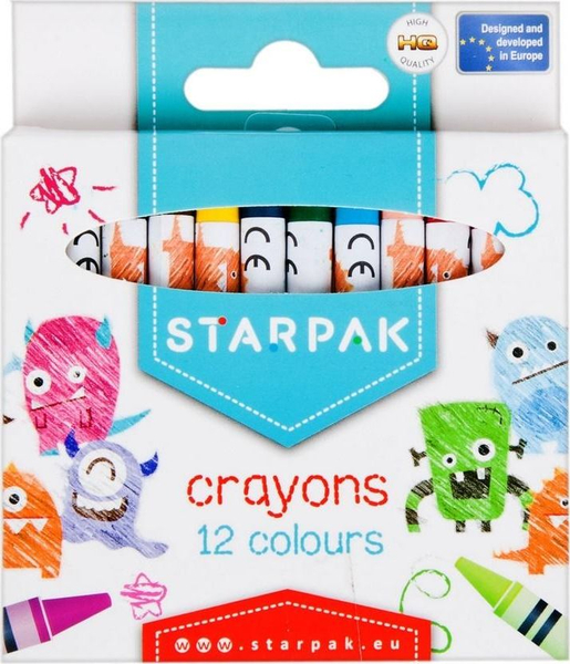 Fotoja e Ngjyra qiriu Starpak, 12 copë