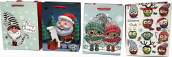 Fotoja e Qese letre Beniamin Christmas, 26 x 32.4 x 12.7, shumëngjyrëshe