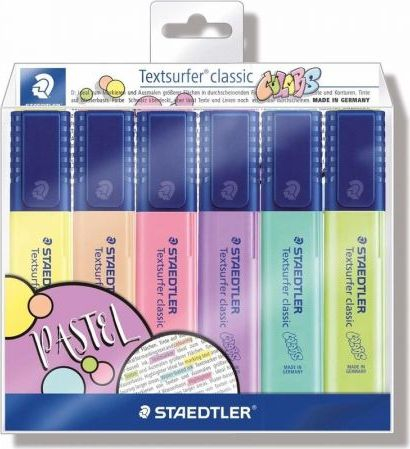 Fotoja e Set markera Staedtler Classic Colors, 6 copë, shumëngjyrësh