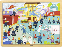 Fotoja e Lodër puzzle Viga 44581, 48 elementë
