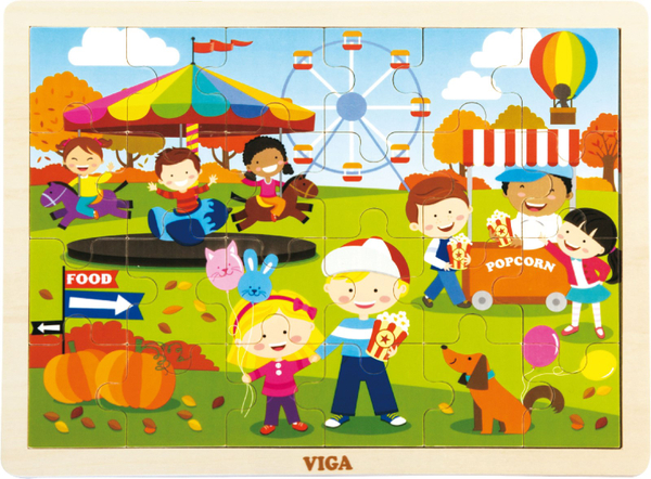 Fotoja e Puzzle Viga Seasonal Fall, 24 elemente