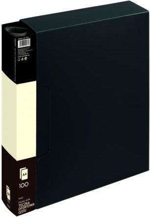 Fotoja e Dosje për dokumente Grand Offer Folder, 100 fletë, e zezë