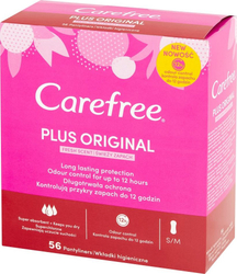 Fotoja e Peceta higjienike Johnson & Johnson Carefree Plus Original, 56 copë
