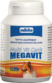 Fotoja e Tableta për qen MULTI-VIT MIKITA MEGAVIT, 400 copë