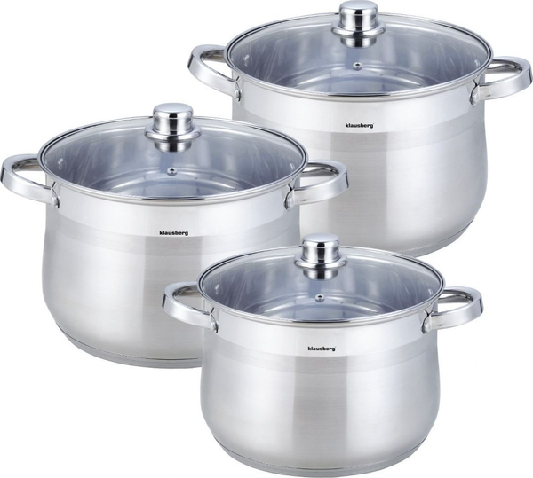 Fotoja e Set tenxheresh Klausberg, 10.7 L /13 L / 16L