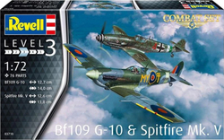 Fotoja e Lodër Revell BF109G-10 & Spitfire MK.V Model Kit