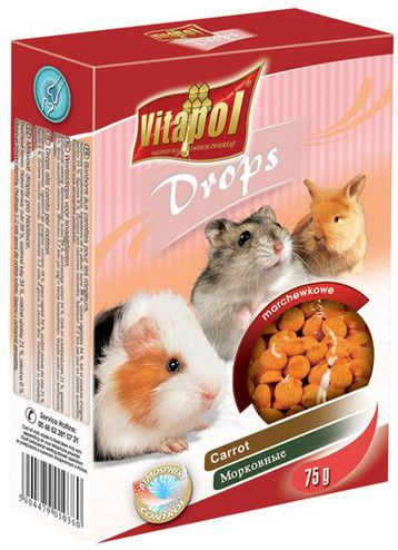 Fotoja e Ushqim për brejtës me karrota Vitapol, 75g