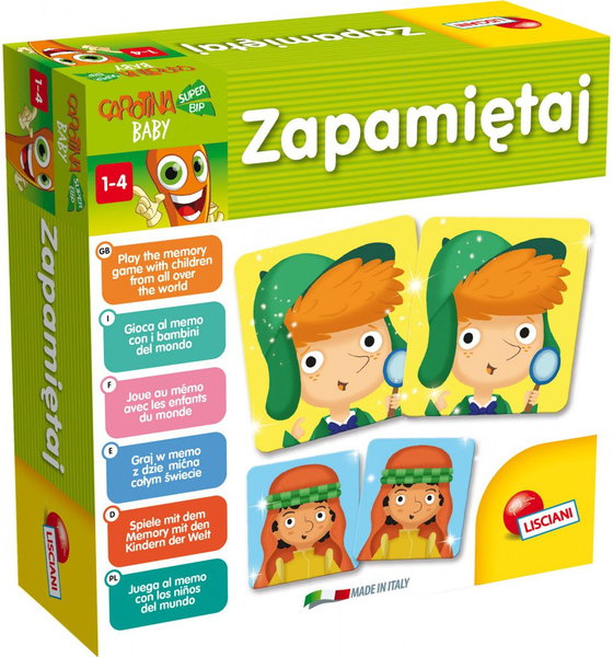 Fotoja e Lojë edukative Lisciani Carotina Baby Remember