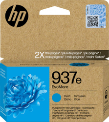 Fotoja e Ngjyrë HP INC Atrament HP 937e EvoMore, e kaltër