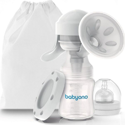 Fotoja e Pompë manuale e gjirit Babyono Anatomy, 150ml