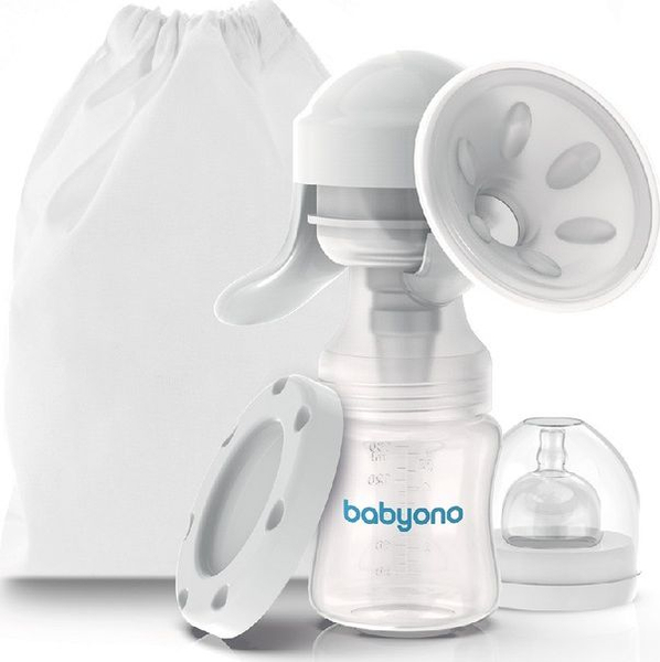 Fotoja e Pompë manuale e gjirit Babyono Anatomy, 150ml