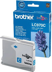 Fotoja e Ngjyrëpër printer Brother LC-970C, origjinal, cian
