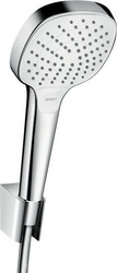 Fotoja e Set dushi Hansgrohe Croma Select E 110 Vario, 160 cm, i bardhë/krom
