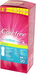 Fotoja e Mbështjellëse të brendshme Carefree Cotton Fresh, 20 copë