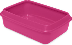 Fotoja e Kuti tualeti për mace Sum Plast, 40.3 x 29.8 x 13.5 cm, rozë