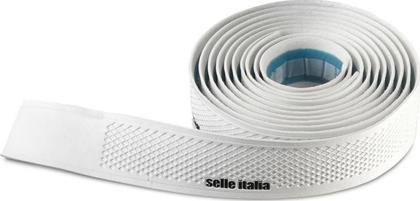 Fotoja e Shirit ngjitës për timon biçiklete Selle Italia SG-Tape, 35 x 1800mm, i bardhë