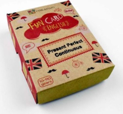 Fotoja e Karta edukative Creativo Fun Card Present Perfect Continuous