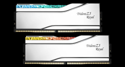 Fotoja e Memorie RAM G.SKILL Trident Z5 Royal, 32GB, DDR5, 6400 MHz, CL32, e argjendtë