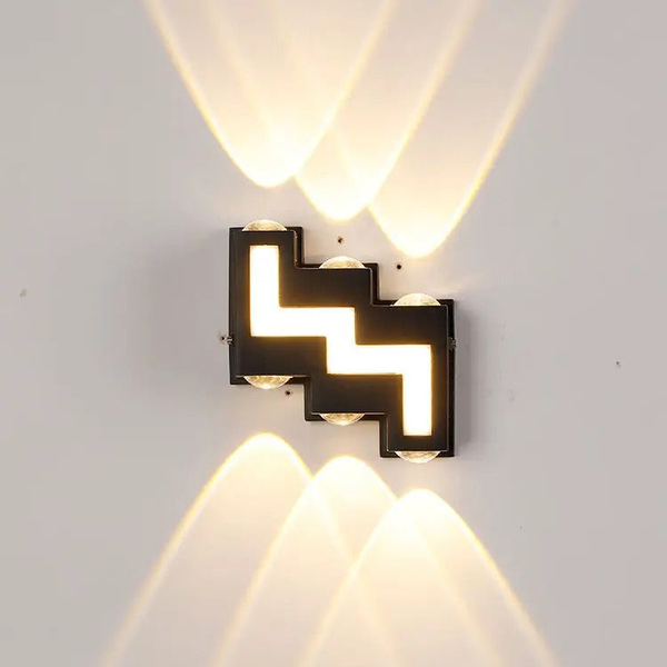 Fotoja e Ndriçues Muri LED 6×1W + 3W | 3CCT | IP65
