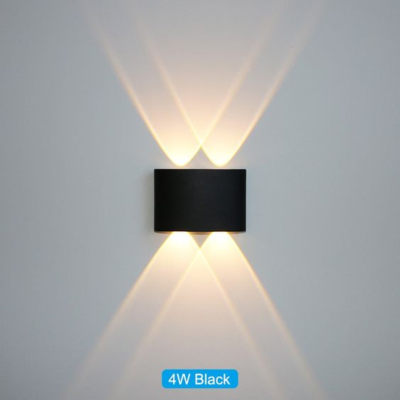Fotoja e Ndriçues Muri LED 4 × 1W | IP65 | 3CCT |