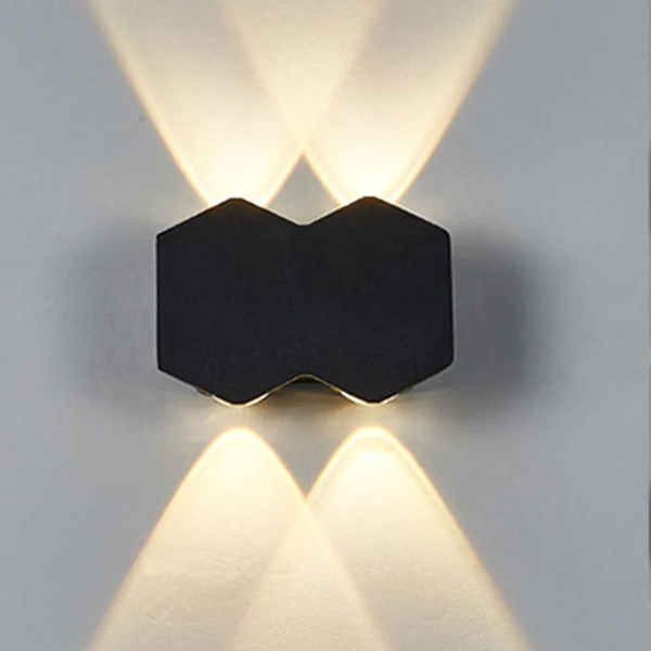 Fotoja e Ndriçues Muri LED 4 × 1W | IP65 | 3CCT |