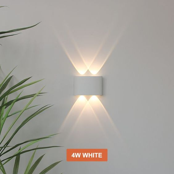 Fotoja e Ndriçues Muri LED 4 × 1W | IP65 | 3CCT |