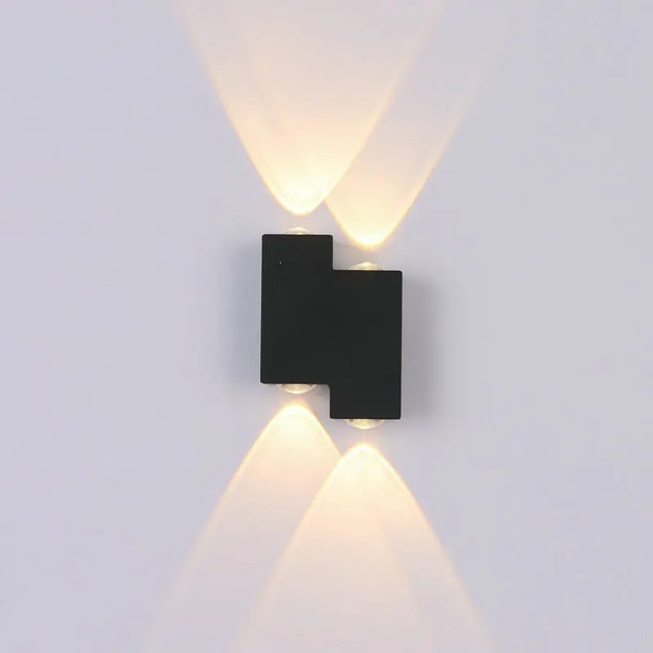 Fotoja e Ndriçues Muri LED 4 × 1W | IP65 | 3CCT |