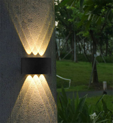 Fotoja e Ndriçues Muri LED 6 × 1W | IP65 | 3CCT |